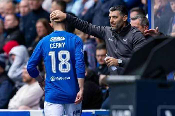 Vaclav Cerny’s Rangers hissy-fit tackled by Barry Ferguson as boss reserves special Celtic mention for one star