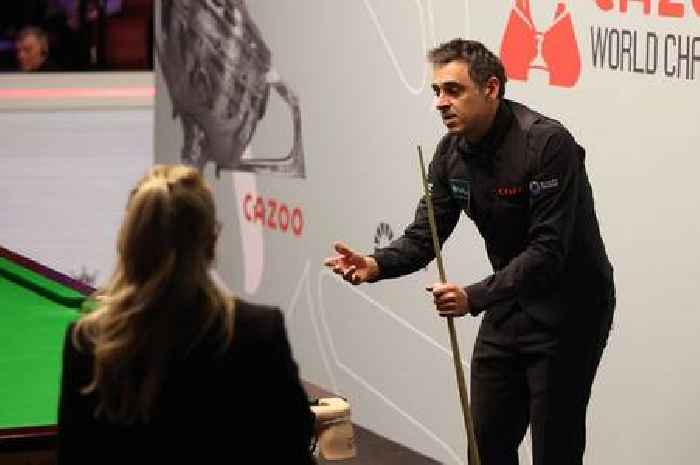 Meet World Snooker Championship final ref Desislava Bozhilova who clashed with Ronnie O'Sullivan