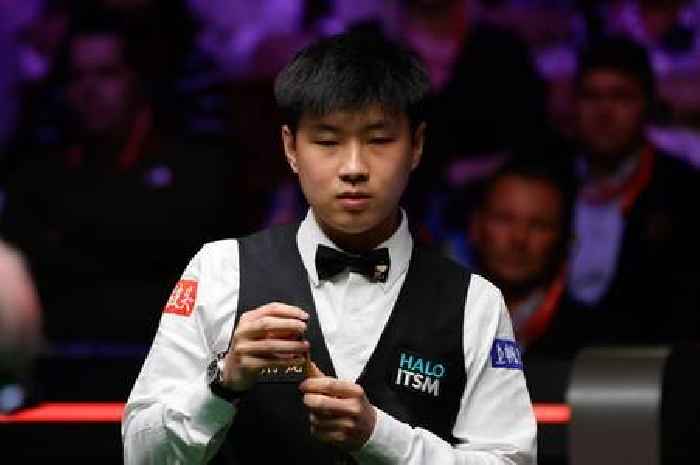World Championship finalist Zhao Xintong plays as an amateur after huge scandal rocked snooker