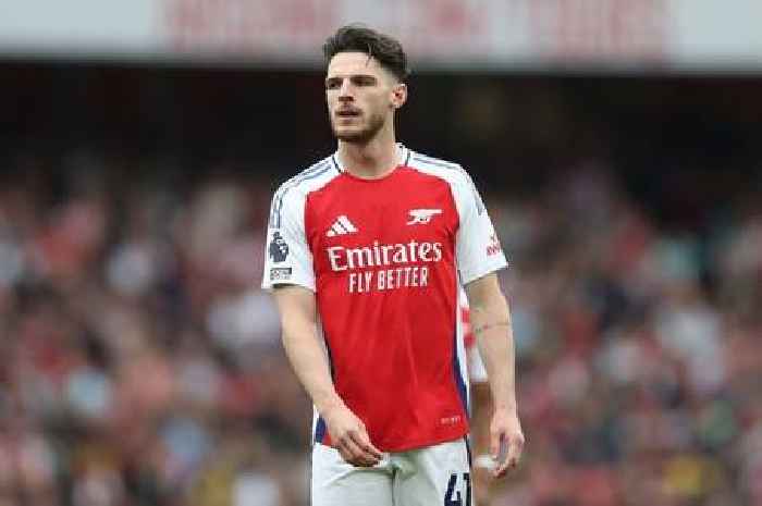 Declan Rice shows true Arsenal colours with emotional statement before PSG Champions League test