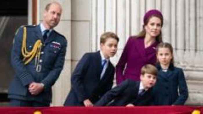 Red Arrows, royals and a packed Mall - the celebrations in pictures
