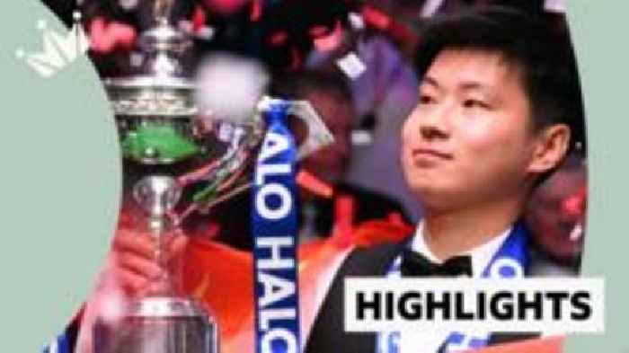 Zhao beats Williams in historic final - highlights