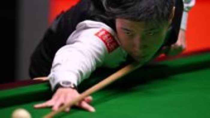 Zhao one frame from historic victory over Williams in world snooker final