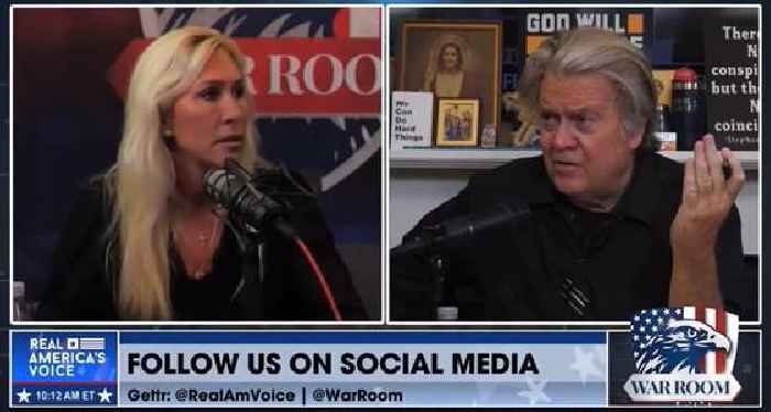 Marjorie Taylor Greene Rails Against Direction of Trump Administration on Steve Bannon’s War Room: ‘You Can’t Manipulate the Base’