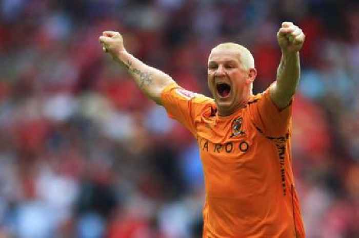 Dean Windass meeting fans at book signing in Waterstones Hull