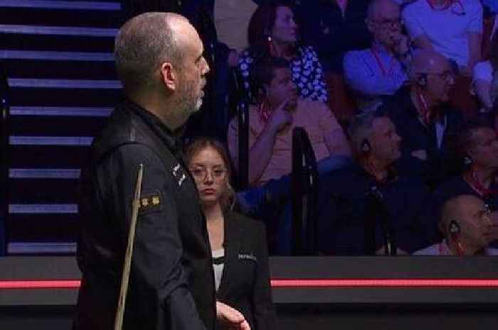 The World Snooker Championship final stopped after medical emergency