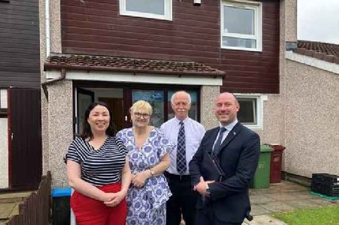 MSP Monica Lennon joins health secretary at East Kilbride and District Dementia Group