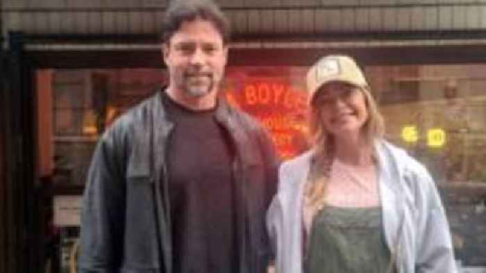 Denise Richards' surprise visit to Liverpool pub
