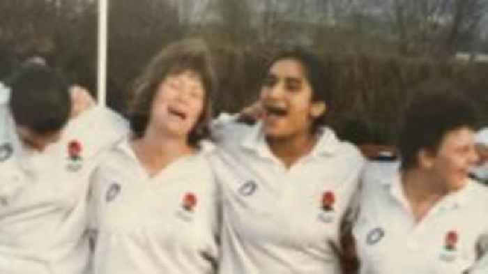 The first Sikh woman to play rugby for England