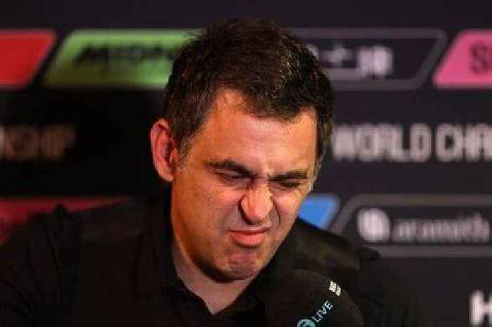 Ronnie O'Sullivan and snooker legends were 'getting battered' in £400 games