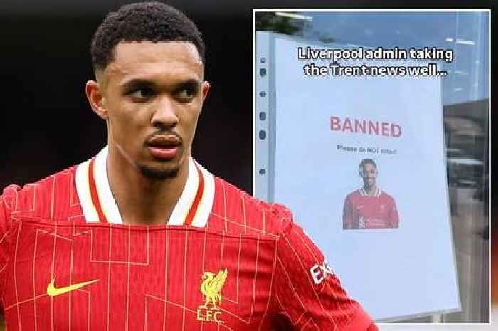 Trent Alexander-Arnold ‘banned’ from Currys store after Liverpool exit announcement