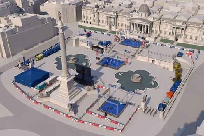 Trafalgar Square to stage NBA basketball final this summer