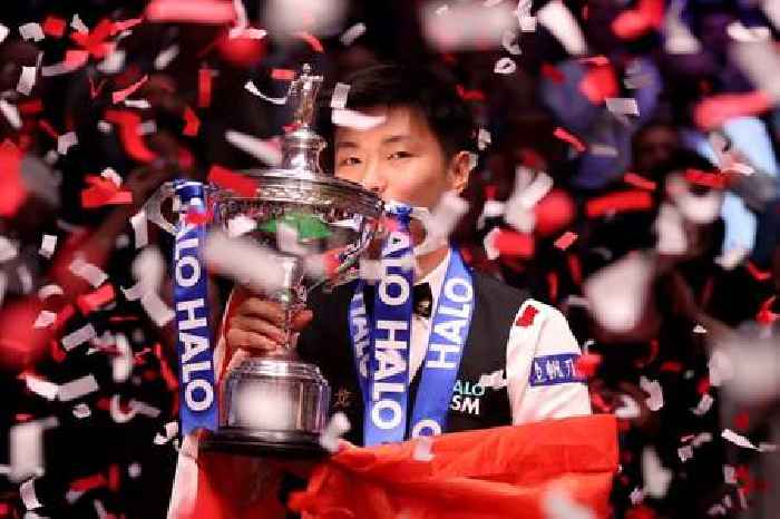 Will snooker really boom in China after Zhao Xintong’s landmark win?