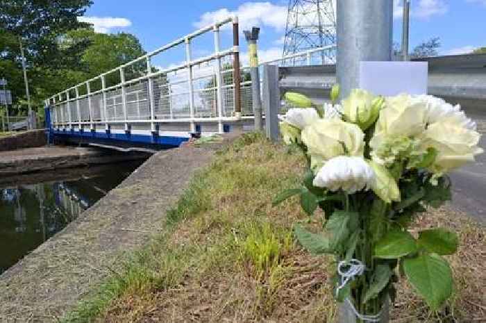 Exeter Canal death: Flowers left for boy at water's edge