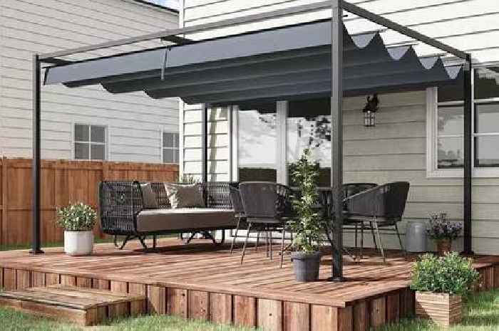 Debenhams slash 'sturdy' pergola by £110 that's 'much cheaper than other stores'