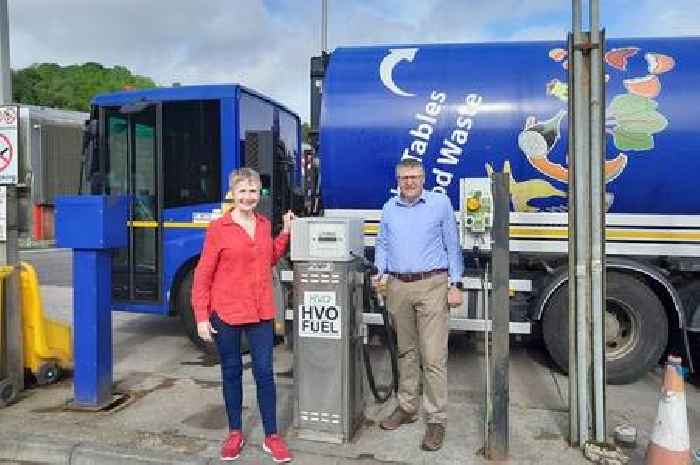 Perth and Kinross bin lorries will all soon run on Hydrotreated Vegetable Oil
