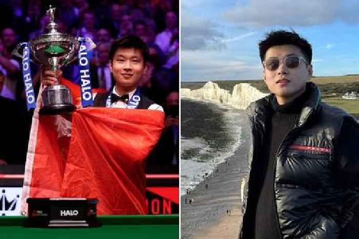 Zhao Xintong's luxurious life during two-year ban – holidays, practice, Stephen Hendry support