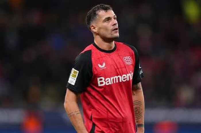 Granit Xhaka shows true colours as former Arsenal star sends Harry Kane and Bayern Munich message