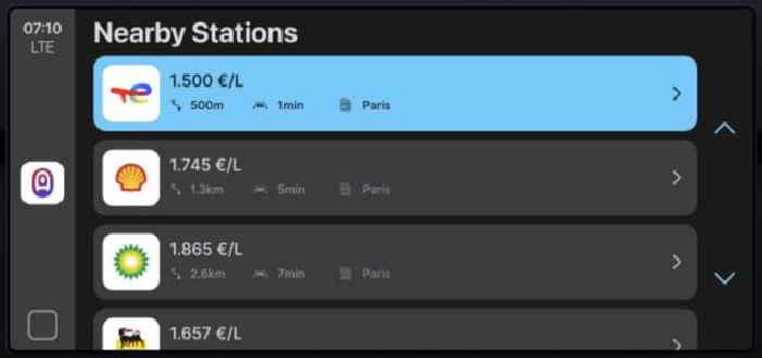 This CarPlay App Helps Drivers Find Cheapest Fuel With Real-Time Prices