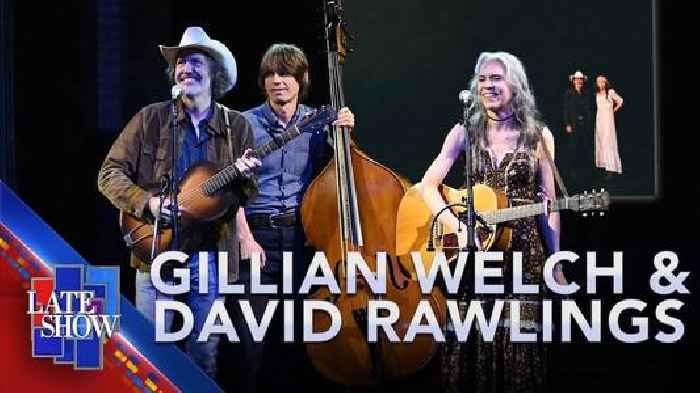 Watch Gillian Welch & David Rawlings Bring Country-Folk Gravitas To Colbert