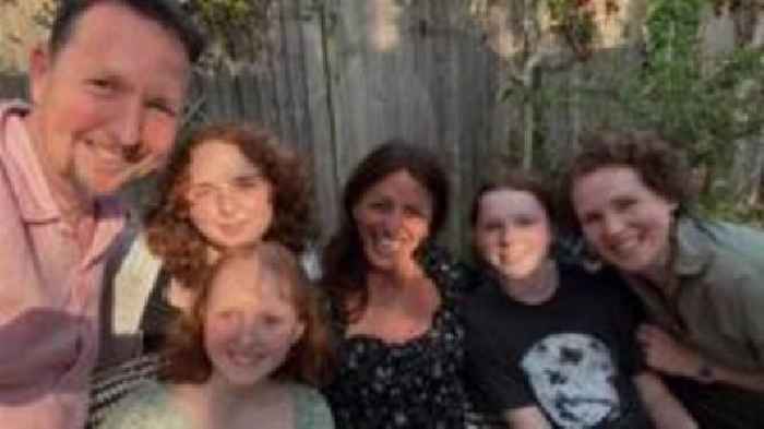 Davina McCall pays visit to girl with brain tumour
