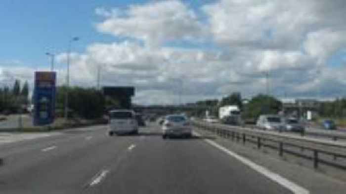 Motorcyclist and passenger injured in collision