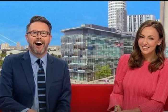 BBC Breakfast's Jon Kay and Sally Nugent congratulate co-star as they announce baby news on air