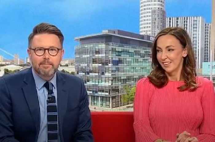 BBC Breakfast's Sally Nugent and Jon Kay halt show to send sweet message to co-star