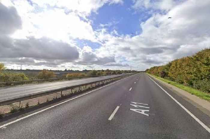 Woman taken to hospital after crash on Cambridgeshire A-road