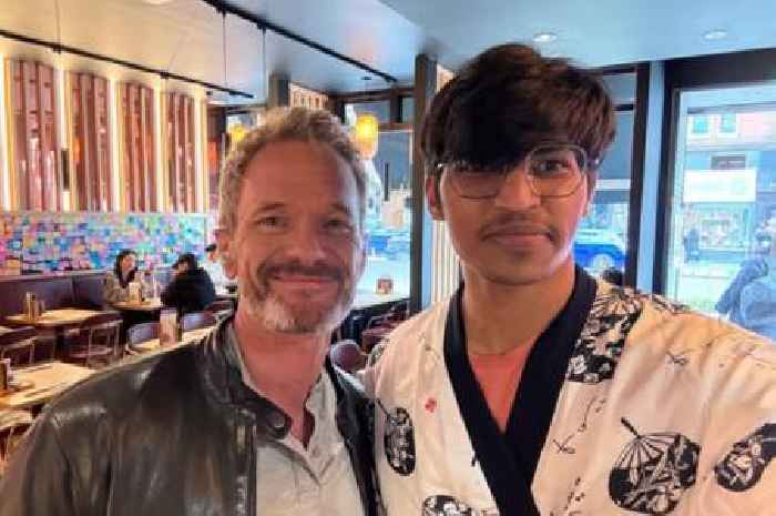US actor Neil Patrick Harris dines out at popular Glasgow restaurant