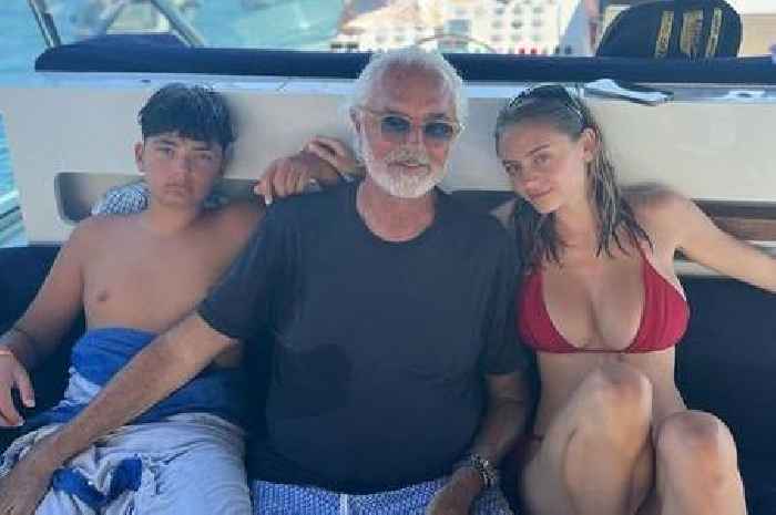 Flavio Briatore's marriage to Wonderbra model, child with Heidi Klum, doomed football venture