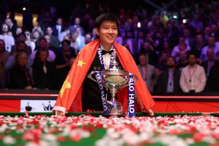 Snooker’s ultimate rich list by prize money with Zhao Xintong to be ‘richest of the lot'
