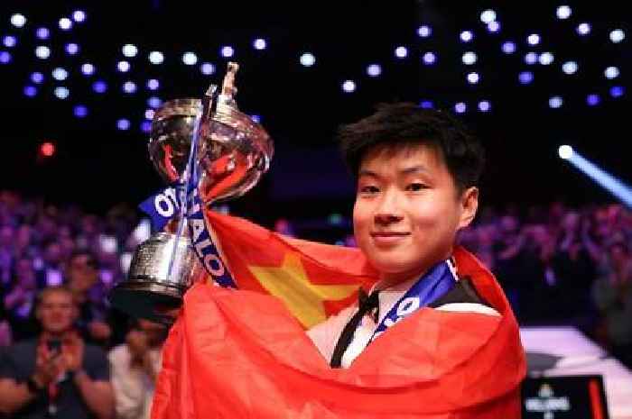 Zhao Xintong told Ronnie O'Sullivan and Co are nothing like him by flabbergasted snooker star