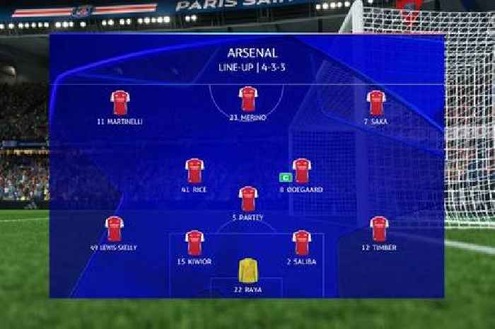 PSG vs Arsenal predicted as Mikel Arteta's Champions League final fate decided