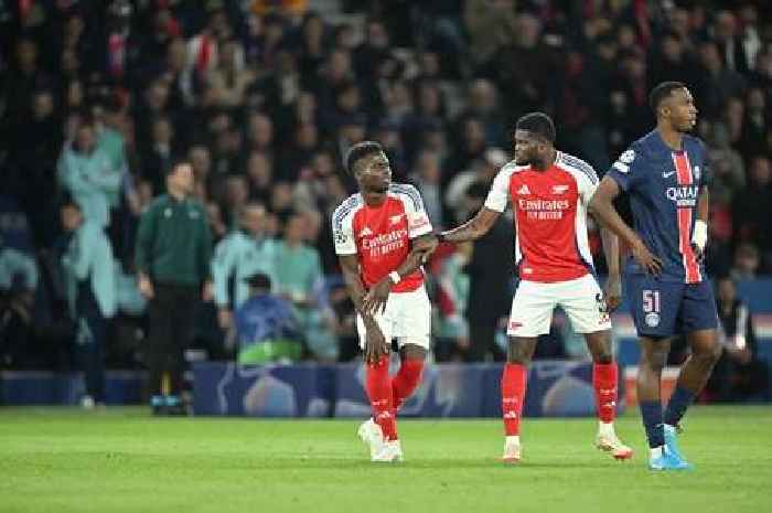 Why Thomas Partey calmed down Bukayo Saka as Mikel Arteta left raging during Arsenal loss vs PSG