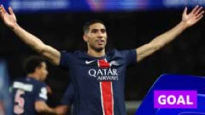 Hakimi curls in 'beautiful' goal to end Arsenal hopes