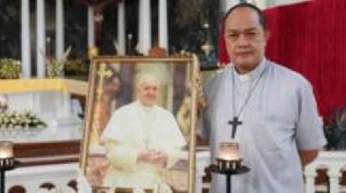 Pope Francis backed him when he took on a president. Now he's voting in the conclave
