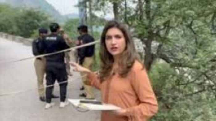 Watch: Fear and uncertainty - BBC reports from Muzaffarabad in Pakistan-administered Kashmir