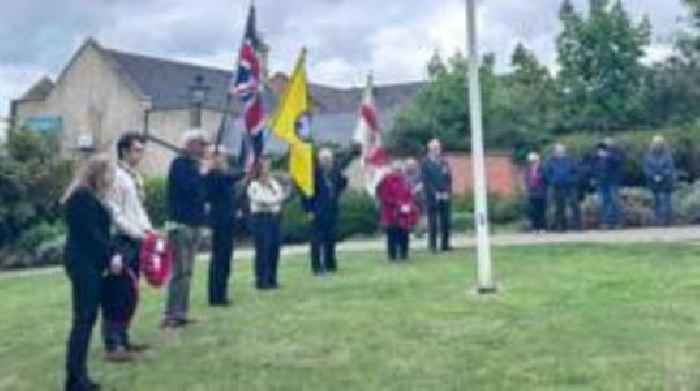 A town remembers on 80th anniversary of VE Day
