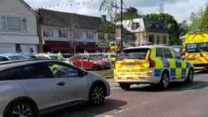 Costa supports staff after car crashes into shop