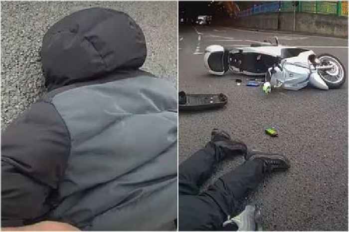 Birmingham city centre drama as teens tackled to ground by police in stolen bike arrest