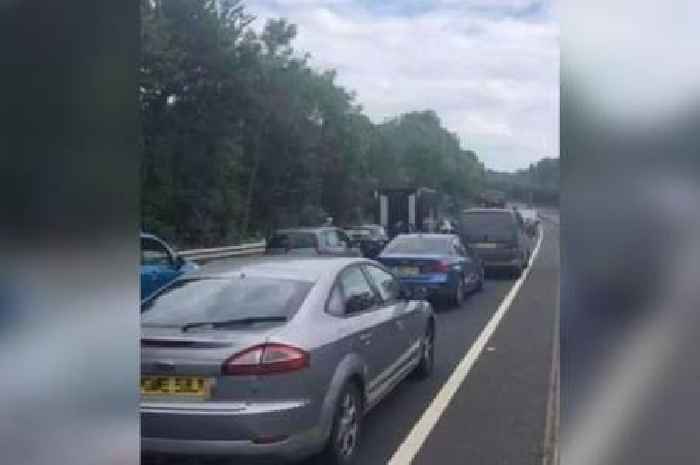 Live Thursday travel updates as A500 smash triggers rush-hour delays