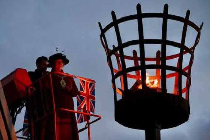 Stoke-on-Trent beacon among 1,000 lit across UK to remember VE Day