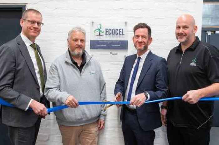 Ayrshire facility for recycling and repairing wind turbine parts opens