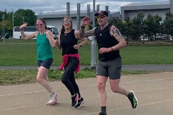 Caring Wishaw businessman runs almost 100 miles during 24-hour challenge for to help children