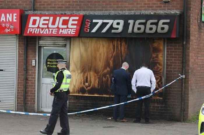 Glasgow taxi firm 'firebombed' in latest attack linked to gangland turf war
