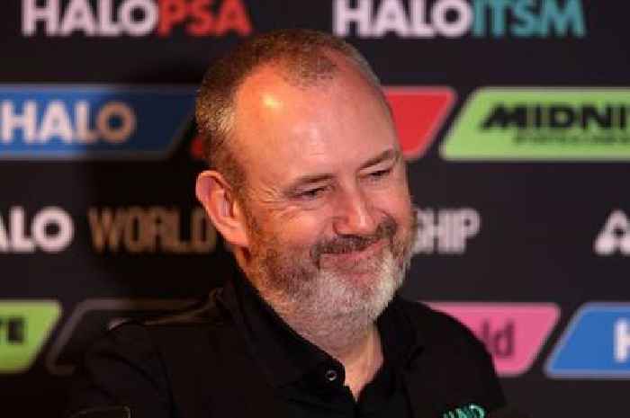 Mark Williams' emotional message seconds before Zhao Xintong snooker final emerges