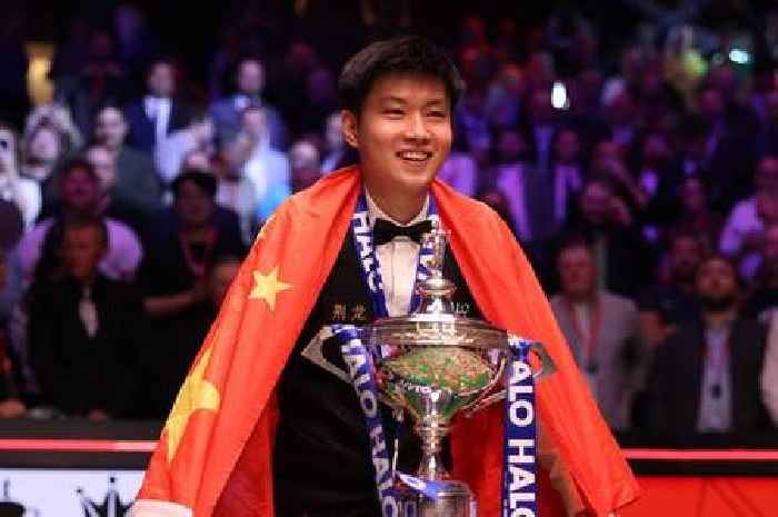 Zhao Xintong plans to splash £500K snooker prize money on one thing after manager's threat