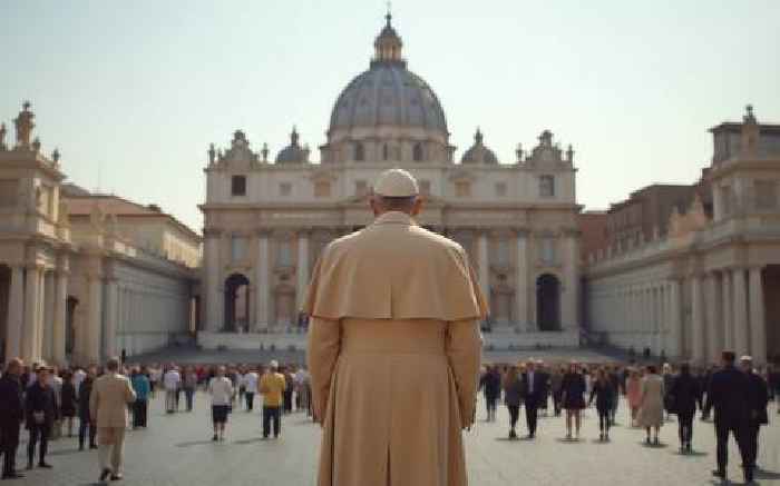White smoke signals new Pope elected to succeed Francis