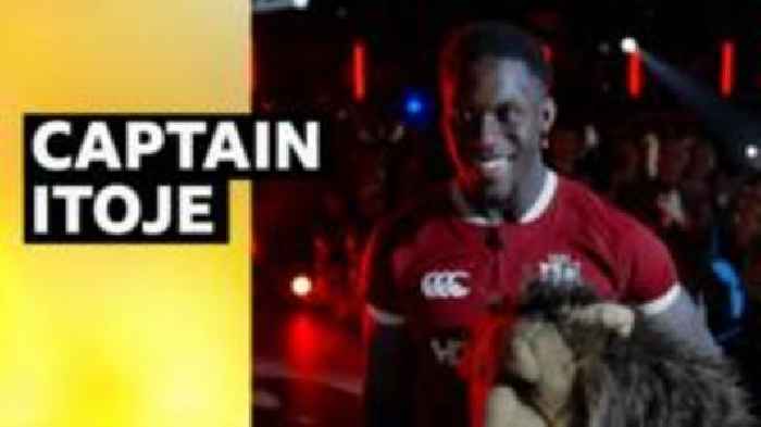 'A tremendous honour' - Itoje named British and Irish Lions captain
